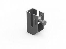 Скоба-держатель полосы с болтом DKC