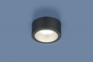 Накладной точечный светильник GX53 1070 BK черный Elektrostandard