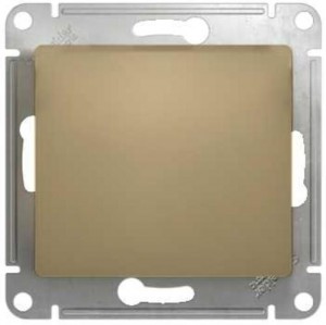 GLOSSA  Механизм переключателя СУ 1 кл. 10А титан IP20 Schneider Electric