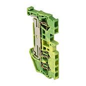 Колодка клеммная пружинная JXB-ST-2,5 3 вывода земля PROxima EKF