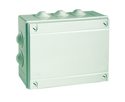 Коробка ответвит. с 2 кабельными вводами д.40мм, IP55, 240х190х90мм DKC