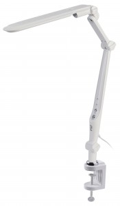 Светильник светодиодный настольный NLED-496-12W-W на струбцине бел. Эра