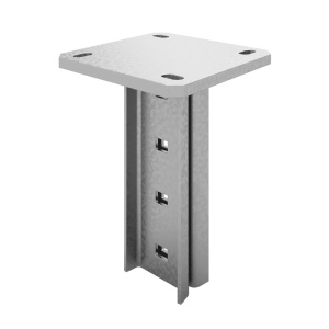 Потолочное крепление одинарное для высоких нагрузок, толщ. 4,0 мм, гор. цинк Ostec