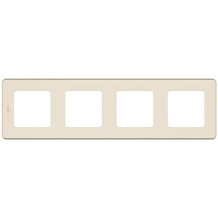 INSPIRIA Рамка горизонт/вертик 4 мест . слоновая кость IP20 Legrand