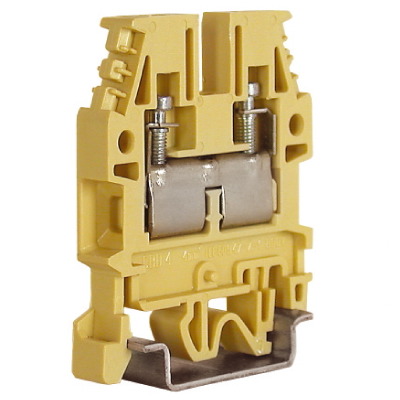 CBD.4(Ex), проходной зажим бежевый 4 кв.мм DKC