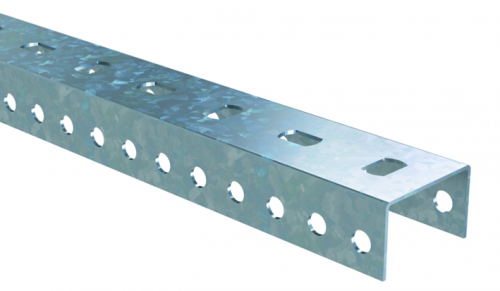 П-образный профиль PSM, L6000, толщ.2,5 мм, горячеоцинкованный DKC