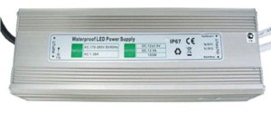 Блок питания для св/д лент 12V 150W IP67 242х69х44 Ecola