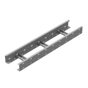 Лестничный лоток кабельрост 400х85х9000, толщ. 2,0 мм, Сендзимир цинк Ostec