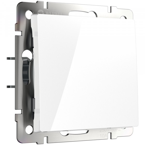 Встраиваемые механизмы Выключатель СУ 1 кл. 10А Белый IP20 Werkel