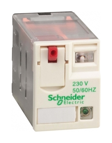 Реле промежуточное RXM 6А 230В 4пк с индикацией без розетки