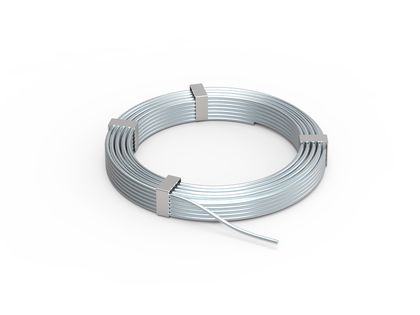 Пруток 8 мм, горячеоцинкованная сталь, бухта 55 метров DKC