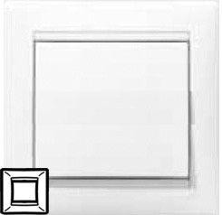 VALENA Рамка горизонт. 1 пост . белый IP20 Legrand