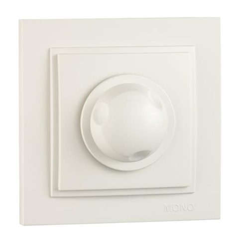 Despina Светорегулятор поворотный  СУ 1 клавишный 10А белый IP20 Mono