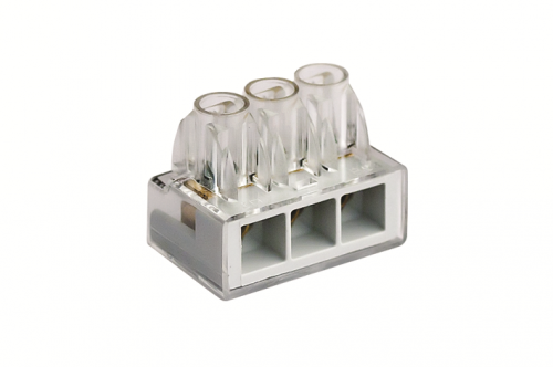 Клеммная колодка соединительная 3х4,5мм. DKC