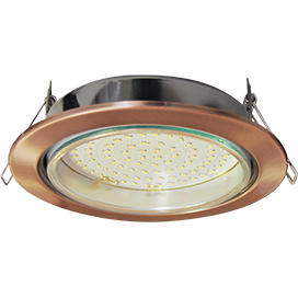 Светильник GX70 H5 черненая медь 53x151 Ecola