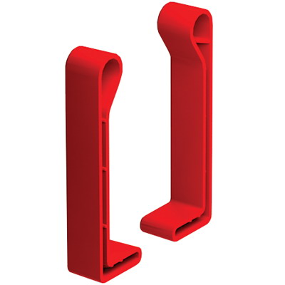 Комплект торцевых заглушек, правая + левая, H 50, полиэтилен RAL3020 DKC