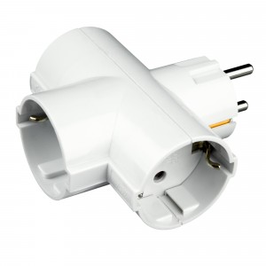 Разветвитель сетевой,розеток-3,16А, 3500Ват, зазем. S-GES3-16T Uniel