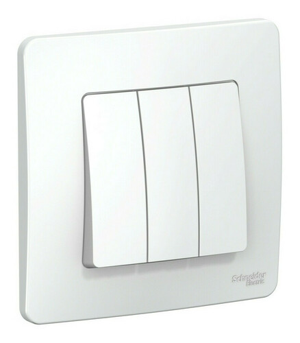 BLANCA Выключатель СУ 3-кл 10А белый IP20 Schneider Electric