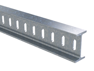 I-образный профиль 50х100, L6000, толщ.4,5 мм, горячеоцинкованный DKC