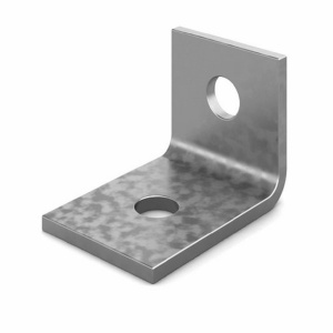 Пластина угловая 90 град. 2 отверстия 41 (гальваника) Ostec