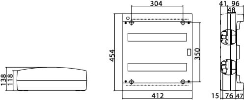 ЩРн-П-36, IP40, серый, с усиленным клеммным блоком 2х87312 DKC ЩРн-П-36, IP40, серый, с усиленным клеммным блоком 2х87312 DKC