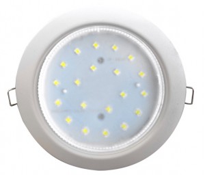 Светильник св/д GX70 H5 белый матовый 53x151 Ecola