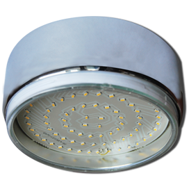 Светильник накладной GX70 G16 хром 42x120 Ecola