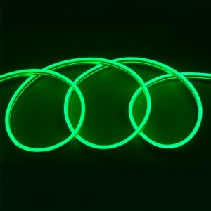 Неон гибкий 12V 9.6W/m IP67 зеленый (5м, цена за 1м) сеч6х12 General