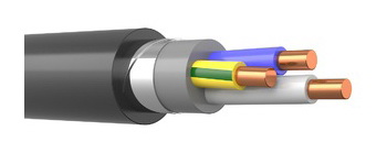 Кабель ВБШвнг(А)-LS 3х1,5 ок (N PE)-1,0