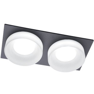 Светильник встраиваемый Feron DL2902 потолочный MR16 G5.3 черный