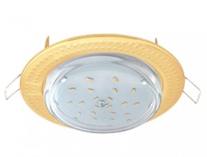 Св-к GX53 H4 "Чеканка" Золото 43x115 Ecola