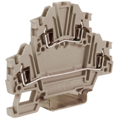 HMD.1(Ex)i, 2-х уровневый проходной зажим, синий, 1,5 кв.мм DKC