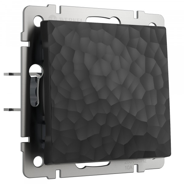 Hammer Механизм выключателя СУ 1 кл. 10А Черный IP20 Werkel