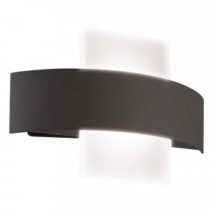 Светильник светодиодный уличный накладной 220V 8W(400lm) 4000K черный Uniel