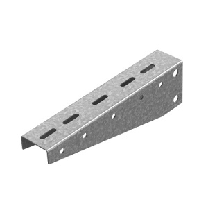 Консоль подвеса для средних нагрузок для профиля 30х50, база 400, толщ. 2,0 мм, Сендзимир цинк Ostec