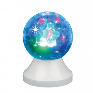 Светильник-проектор настольный RGB 220V Disco 3D d=10см ULI-Q311 Volpe