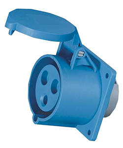 Розетка 413, скрытая, 2Р+PE, 16А, 220В, IP44 Электротехник