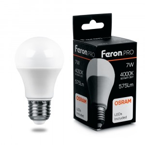 Лампа светодиодная Feron.PRO LB-1015 Шар E27 15W 4000K Лампа светодиодная Feron.PRO LB-1015 Шар E27 15W 4000K