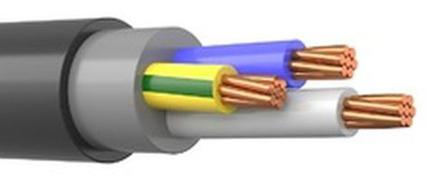 Кабель ППГнг(А)-HF 3х25,0 мк (N,PE) - 1,0 кВ