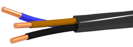 Кабель ВВГнг(А)-LS 3х10 ок (N, РЕ)-0,66