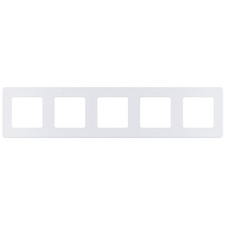 INSPIRIA Рамка горизонт/вертик 5 мест . жемчуг IP20 Legrand