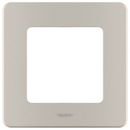 INSPIRIA Рамка горизонт/вертик 1 пост . шампань IP20 Legrand
