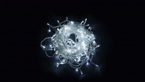 Св/д гирлянда Feron CL21 занавес 3*2м + 3м 230V 5000К ,эффектом стробов, прозр.шнур