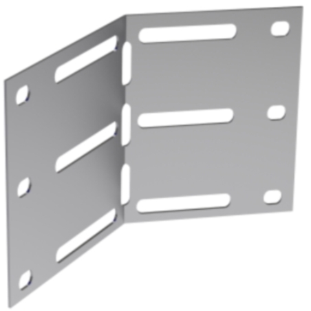 Угловой соединитель H 200 мм, цинк-ламель DKC