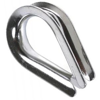 Коуш стальной оцинкованный под трос D2-D3 DKC