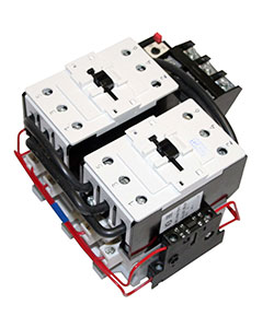 Пускатель электромагнитный ПМ12-063601 УХЛ4 В, 380В/50Гц, 4з+4р, 63А, реверсивный, с реле РТТ-231 53,5-63,0А Электротехник