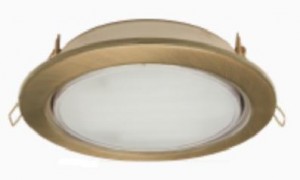 Светильник GX70 H5 черненая бронза 53x151 Ecola