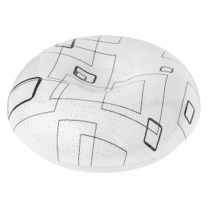 Светильник св/д декоративный 12W 6500K Finestra круг 275х237х85 General