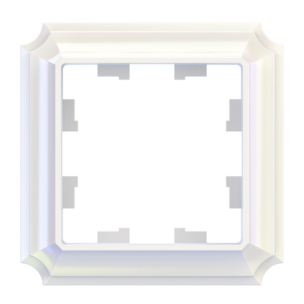 ATLASDESIGN ANTIQUE 1-постовая рамка, жемчуг Systeme Electric