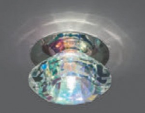 Св-к встр. G4 Кристалл 80(50)x55 Кристалл/Перламутр Gauss